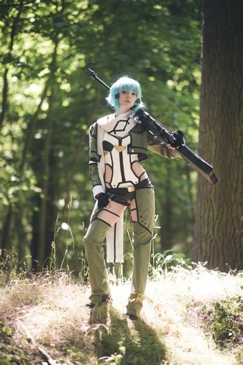 sinon cosplay|Sword Art Online: 10 Sinon Cosplay That Look Just Like The Anime